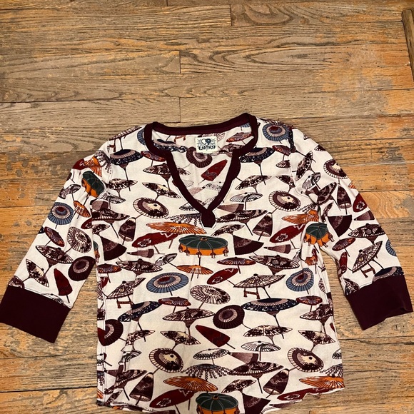 Lucky Brand Multicolor Patterned Top - Picture 2 of 4